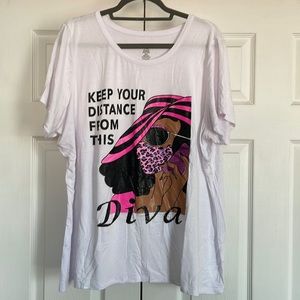 Ashley Stewart graphic tee